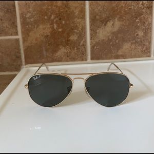 Ray-Ban classic polarized aviators